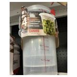 Cambro food storage containers 3ct 4qt