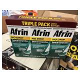 Afrin no drip 3 bottles