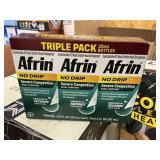 Afrin no drip 3 bottles