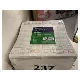 Guest check 1-part w/ stub 20 books