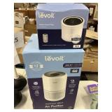 Levoit air purifier & filter
