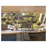 Hampton Coll woven canopy swing