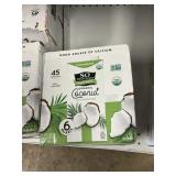 Organic coconut unsweet 6qt