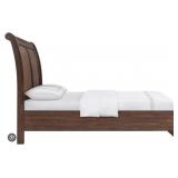 Queen cherry headboard-foot board-rails 3 boxes