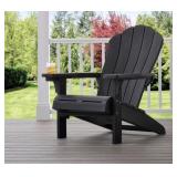 Keter adirondack chair- charcoal