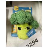Bark edgy veggies dog toy