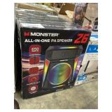 Monster all in one pa speaker 26