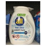 All free & clear mighty pacs 120 ct