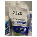 Dixie variety pack 92 cups &lids 12 oz