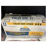 Pool essentials 3 pack chlorinating liquid