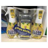 Mr. Clean clean freak 3  pack