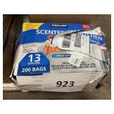 Kirkland scented kitchen bags 13 gal 200 bags