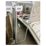 Lighted full length mirror
