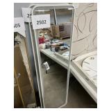 Lighted full length mirror