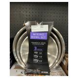 SS mixing bowl set 3pcs