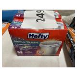 Hefty small trash bags 2-52 ct