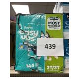 Pampers easy ups 2T-3T 144 ct