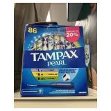 Tampax pearl 86 ct