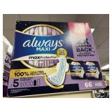 Always maxi 66 pads