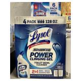 Lysol toilet bowl cleaner 4 pack