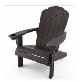 Keter adirondack chair- brown