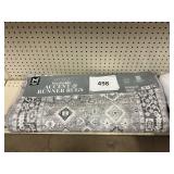 Set of 2 washable rugs