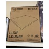 Intex luxe lounge 78inx62in