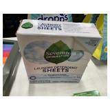 Seventh Gen laundry detergant sheets 32 ct
