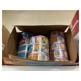 Friskies cat food box lot