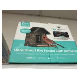 Metal smart bird feeder w/ camera