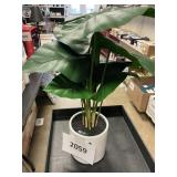 Potted faux plant 2ft