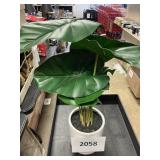 Potted faux plant 2ft