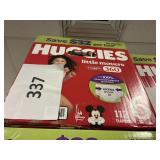 Huggies 112 diapers size 6