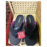 Skechers ladies flip flop size 10
