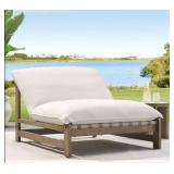 Atticus Coll oversized strap cloud chair- torn