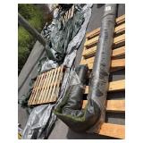 Outdoor roll of  artifical turf grass