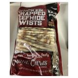 Beefhide chicken wrapped twists 125ct
