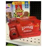 Lindsay sliced black ripe olives 6 pack
