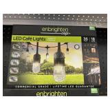 Enbrighten cafe LED cafe lights 36 ft