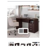 Techni Mobili desk w/ 3 drawers -wenge