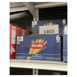 Barilla thin spaghetti 6 boxes