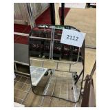 Black framed wall mirror 31inx20in