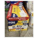 Pom toilet paper 45 rolls