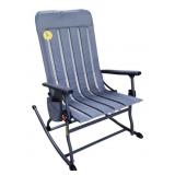 Portable rocking chair- grey