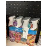 Febreze air mist 4 cans