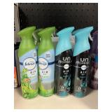 Febreze air mist 4 cans