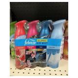 Febreze air mist 4 cans