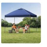 Easylift instant canopy 10ftx10ft cobalt blue