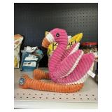 Buddy flamingo dog toy