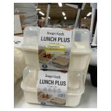 Snap Lock lunch plus 2 ct